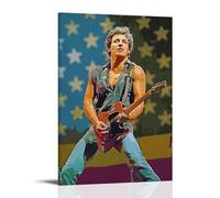 KNKncnv Bruce Springsteen Singer Art Poster Decorative Painting Canvas Wall Art Living Room Poster Bedroom Painting Wall Art Picture Print Modern Family Room Decor 12 x 18 Inches (30 x 45 cm)