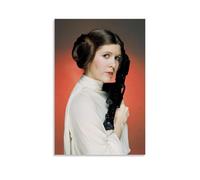 KNKncnv Carrie Fisher Star Poster Decorative Painting Canvas Wall Art Living Room Poster Bedroom Painting Wall Art Picture Print Modern Family Room Decor 12 x 18 Inches (30 x 45 cm)