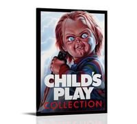 KNKncnv Childs Play Poster Decorative Painting Canvas Wall Art Living Room Poster Bedroom Painting Wall Art Picture Print Modern Family Room Decor 12 x 18 Inches (30 x 45 cm)