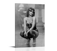 KNKncnv Donna Summer's 1978 Poster Decorative Painting Canvas Wall Art Living Room Poster Bedroom Painting Wall Art Picture Print Modern Family Room Decor 16 x 24 Inches (40 x 60 cm)