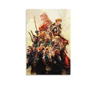 KNKncnv Final Fantasy Poster Decorative Painting Canvas Wall Art Living Room Poster Bedroom Painting Wall Art Picture Print Modern Family Room Decor 20 x 30 Inches (50 x 75 cm)