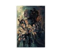 KNKncnv FINAL FANTASY XII Poster Decorative Painting Canvas Wall Art Living Room Poster Bedroom Painting Wall Art Picture Print Modern Family Room Decor 20 x 30 Inches (50 x 75 cm)