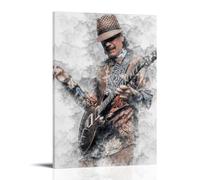 KNKncnv Guitarist Carlos Santana Poster Decorative Painting Canvas Wall Art Living Room Poster Bedroom Painting Wall Art Picture Print Modern Family Room Decor 20 x 30 Inches (50 x 75 cm)