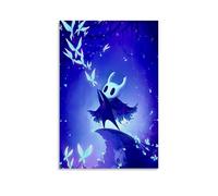 KNKncnv Hollow Knight Anime Fan Art Poster Decorative Painting Canvas Wall Art Living Room Poster Bedroom Painting Wall Art Picture Print Modern Family Room Decor 12 x 18 Inches (30 x 45 cm)