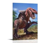 KNKncnv Monster Hunter Retro Poster Decorative Painting Canvas Wall Art Living Room Poster Bedroom Painting Wall Art Picture Print Modern Family Room Decor 16 x 24 Inches (40 x 60 cm)