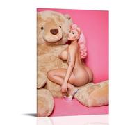 KNKncnv Nicki Minaj Poster Decorative Painting Canvas Wall Art Living Room Poster Bedroom Painting Wall Art Picture Print Modern Family Room Decor 08 x 12 Inches (20 x 30 cm)