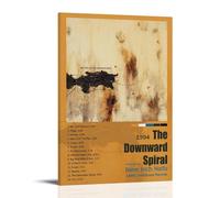 KNKncnv Nine Inch Nails The Downward Spiral Poster Decorative Painting Canvas Wall Art Living Room Poster Bedroom Painting Wall Art Picture Print Modern Family Room Decor 08 x 12 inches (20 x 30 cm)