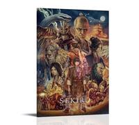 KNKncnv Sekiro Shadows Die Twice (4) Poster Decorative Painting Canvas Wall Art Living Room Poster Bedroom Painting, Wall Art Picture Print Modern Family Room Decor 16 x 24 Inches (40 x 60 cm)