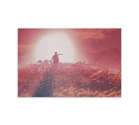 KNKncnv Sekiro Shadows Die Twice Fanart (2) Poster Decorative Painting Canvas Wall Art Living Room Poster Bedroom Painting, Wall Art Picture Print Modern Family Room Decor 12 x 18 inches (30 x 45 cm)