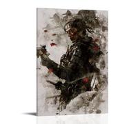KNKncnv Sekiro Shadows Die Twice Fanart (3) Poster Decorative Painting Canvas Wall Art Living Room Poster Bedroom Painting, Wall Art Picture Print Modern Family Room Decor 24 x 36 inches (60 x 90 cm)
