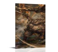 KNKncnv Sekiro Shadows Die Twice Game Fan Art Poster Decorative Painting Canvas Wall Art Living Room Poster Bedroom Painting Wall Art Picture Print Modern Family Room Decor 08 x 12 inches (20 x 30 cm)