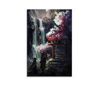 KNKncnv Sekiro Shadows Die Twice Ninja Poster Decorative Painting Canvas Wall Art Living Room Poster Bedroom Painting Wall Art Picture Print Modern Family Room Decor 20 x 30 Inches (50 x 75 cm)