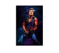 KNKncnv Singer Bruce Springsteen Poster Decorative Painting Canvas Wall Art Living Room Poster Bedroom Painting Wall Art Picture Print Modern Family Room Decor 12 x 18 Inches (30 x 45 cm)