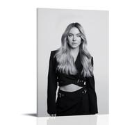 KNKncnv Sydney-sweeney Poster Decorative Painting Canvas Wall Art Living Room Poster Bedroom Painting Wall Art Picture Print Modern Family Room Decor 08 x 12 Inches (20 x 30 cm)