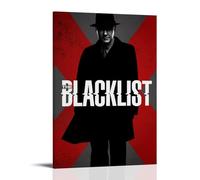 KNKncnv The Blacklist TV Series Poster Decorative Painting Canvas Wall Art Living Room Poster Bedroom Painting Wall Art Picture Print Modern Family Room Decor 12 x 18 Inches (30 x 45 cm)