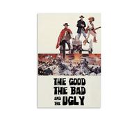 KNKncnv The Good The Bad And The Ugly Fanart Poster Decorative Painting Canvas Wall Art Living Room Poster Bedroom Painting, Wall Art Picture Print Modern Family Room Decor 20 x 30 Inches (50 x 75 cm)