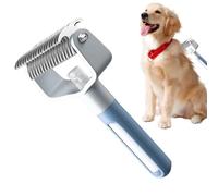 KNMDXD Dog Grooming Brush - Soft Teeth Cleaning Coat - Detangling Brush, Anti-Odour, Bath Shower, Home Use, Suitable for Cats and Dogs of All Medium Breeds