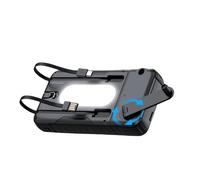 KNMDXD Power Bank Solar Waterproof Survival Equipment with Manual Crank for Smartphone, External Solar External Battery with Crank - for Camera Tablet Hiking Travel