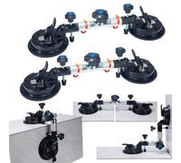 KNNSRE Right Angel Seamless Seam Setter with Suction Cups90 Degree Countertop Granite Tile Installation Tool for Stone Marble Slab Glass Joining and Leveling, Stone, 6 Inch, 2PCS