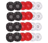 Knnuey 400Pcs Disposable Microphone Cover Non-Woven Fabric Microphone Cover Handheld Mic Windscreen for Recording Room, KTV, Karaoke, Stage Performance