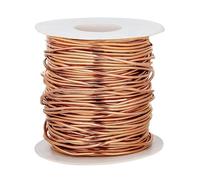 Knnuey 99.9% Dead Soft Copper Wire, 16 Gauge/ 1.3mm Diameter, 127 Feet/ 39 M, 1 Pound Spool Easy Install