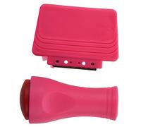 Knnuey Stamp Stamping nail polish Image plate Nail Art decoration Stamper squeegee tool rose red