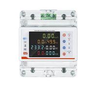 Knnuey Tuya WiFi Single Phase 4P Intelligent Circuit Breaker WiFi Auto-Reclosing Voltage Current Protector Switch
