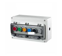Knob button box switch control box box start stop waterproof outdoor industrial self reset protective cover IDGTTLDF(66)