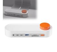 Knob Docking Station, USB C Hub with 45W Power Delivery, 5Gbps Data Ports, Multiple USB Ports, and 3.5mm Audio Jack