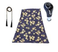 Knob Dust Cover - JDM Style Gear Shift Boot Cover | Japanese Manual Transmission Shift Knob Protector - Universal Car Accessories Fabric Interior Racing Styling Decor