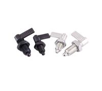 Knob Plunger, Carbon Steel L-Handle Self-Locking Telescopic Spring Indexing Pin 6mm Knob Plunger M10 M12(M10)