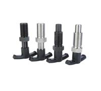 knob plunger Self-Locking T-Shaped Telescopic Spring Positioning Indexing Multiple Sizes 1PC(VCN250-CK,M12 6 9mm)