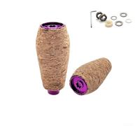 Knob Upgrade For FOR For FOR DAIWA Tatula Baitcast Reels Engineered to Match For FOR DRT For FOR MK1 Dimensional Specs (2set purple)