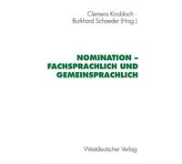 Knobloch - Nomination - fachsprachlich und gemeinsprachlich - New pape - X555z