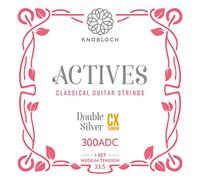 KNOBLOCH STRINGS - Spanish Guitar Strings | Actives 300ADC CX Carbon | Medium Tension 33.5 | Robust Bass | Set of Strings for Flamenco and Classical | Made in Spain