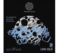 KNOBLOCH STRINGS THE ART OF VIBRATION LDN33.0 LUNA FLAMENCA Double Silver SN Nylon Medium-Low Tension 33.0
