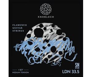 KNOBLOCH STRINGS THE ART OF VIBRATION LDN33.5 Moon FLAMENCA Double Silver SN Nylon Medium Tension 33.5