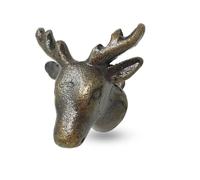 Knobs By Blossom Vintage Antique Iron Bronze Handmade Metal Animal Cupboard Door Knobs, Drawer Pulls Cabinet Door Handles (11. Stag)