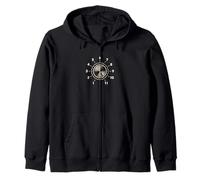 knobs turned up to eleven witty musician humor amp headstock Zip Hoodie