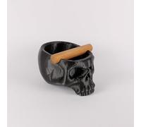 KNOCDIC The Skull Knock Box, Coffee Knock Box, Knock Box Personalized, Barista Knock Box (Galaxy Purple, Small)