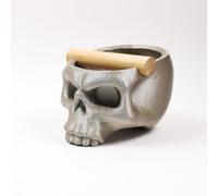 KNOCDIC The Skull Knock Box, Coffee Knock Box, Knock Box Personalized, Barista Knock Box (Metallic Gold, Small)