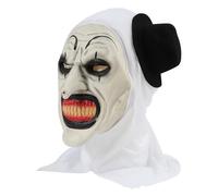 Knocery The Clown Halloween Scary Fabric Cover Breathable Adjustable Mask An Absolute Must Have For All Horror Fans Mini Top Hat Makes