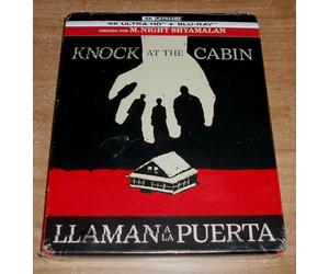 Knock At The Cabin (4K UHD + Blu-Ray Steelbook) New A-B-C