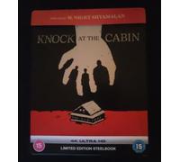 Knock At The Cabin Limited Edition Steelbook - 4K UHD Blu Ray Region free
