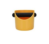 Knock Box Coffee Grounds Container Anti Slip Dump Bin Grind，Compatible For Delonghi Breville Bar Cafe Accessories Barista Tools(A Yellow 450ml)
