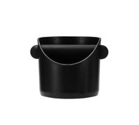 Knock Box Coffee Grounds Container Anti Slip Dump Bin Grind，Compatible For Delonghi，Compatible For Breville Bar Cafe(Black 450ml)