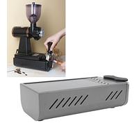 Knock Box Drawer, Coffee Ground Knock Container with Anti Slip Feet Stainless Steel Detachable Drawer for Cafe, Home Kitchen, Office (Grey)