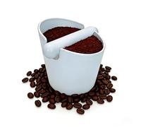 Knock Container for Portafilter Knock Box Filter Holder Accessories Coffee Grounds Knock Container for Portafilter Coffee Tee Container for Portafilter Coffee Knock Container Collection (Grey)