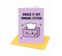 Knock It Off Immune System Get Well Soon Card
