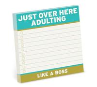Knock Knock Adulting Sticky Notes (4 x 4-inches) (Knock Knock Sticky Notes (4x4))